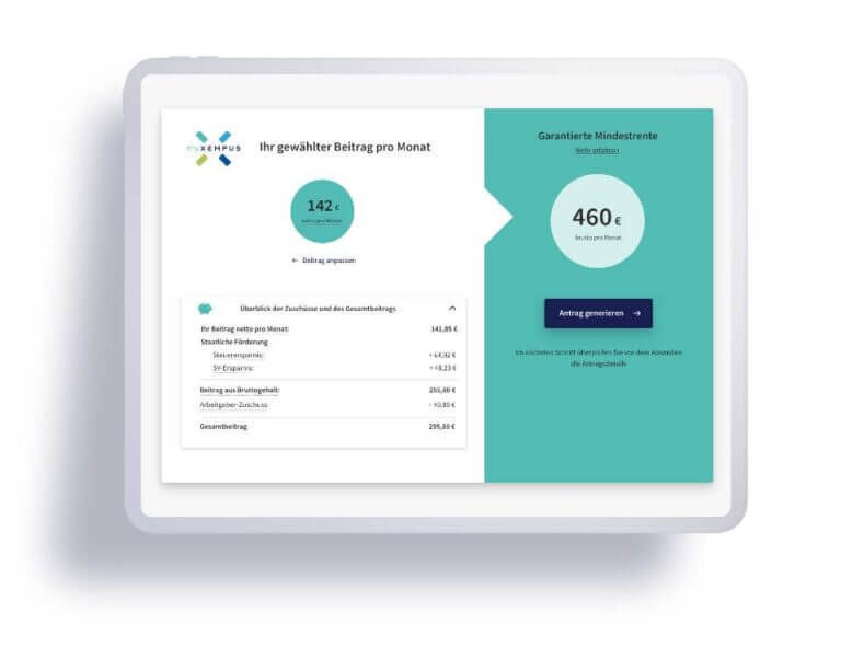 Xempus startet digitale bAV-Selbstabschlussstrecke für Arbeitgeber